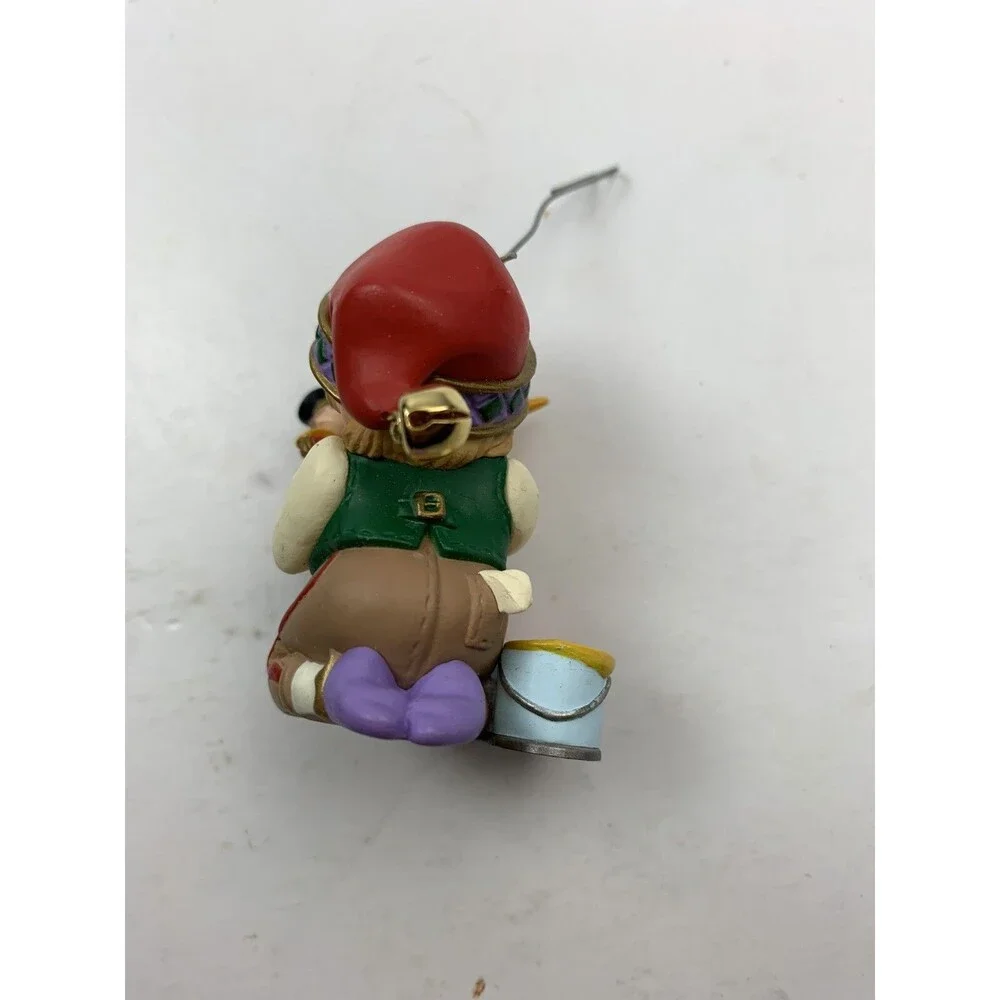 Hallmark Keepsake Arctic Artist Elf Painting Toy Soldier Ornament 1999